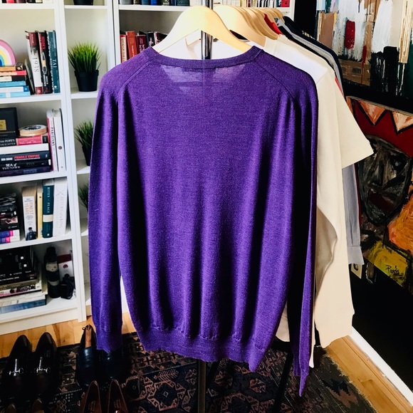 Harry Rosen wool/silk sweater in A+ condition - Picture 4 of 5